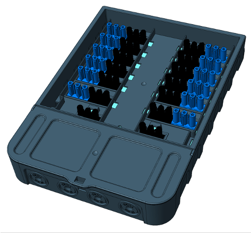3D drawing plastic part design