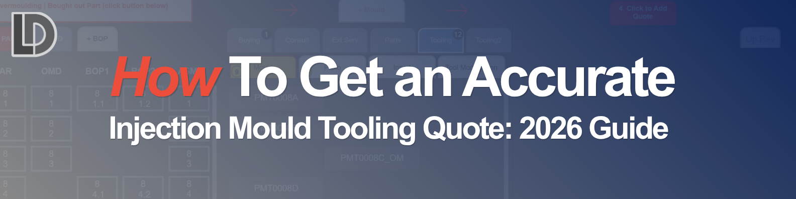 Accurate Inejction Mould Tooling Quote Banner